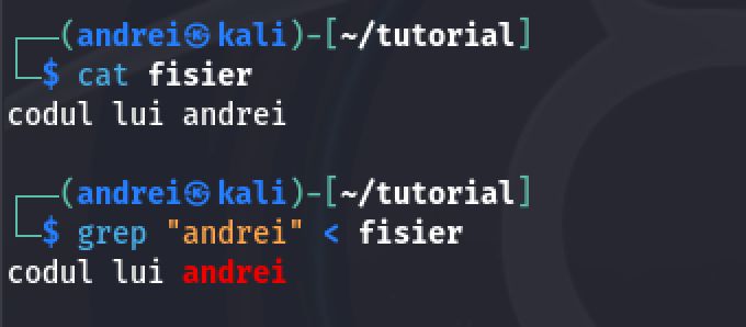 input redirection